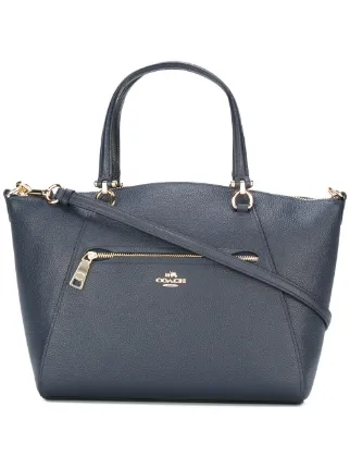 coach bucket bolsa blue