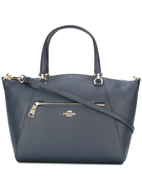 Click to view more detailed imagery on our partner's website Coach Medium Double Straps Tote In Blue