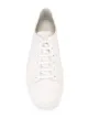 Santoni Tênis de couro com cadarço