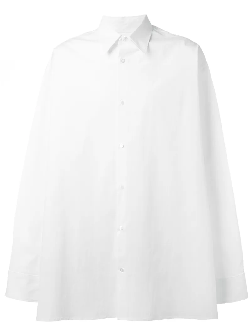 рубашка свободного кроя Raf Simons