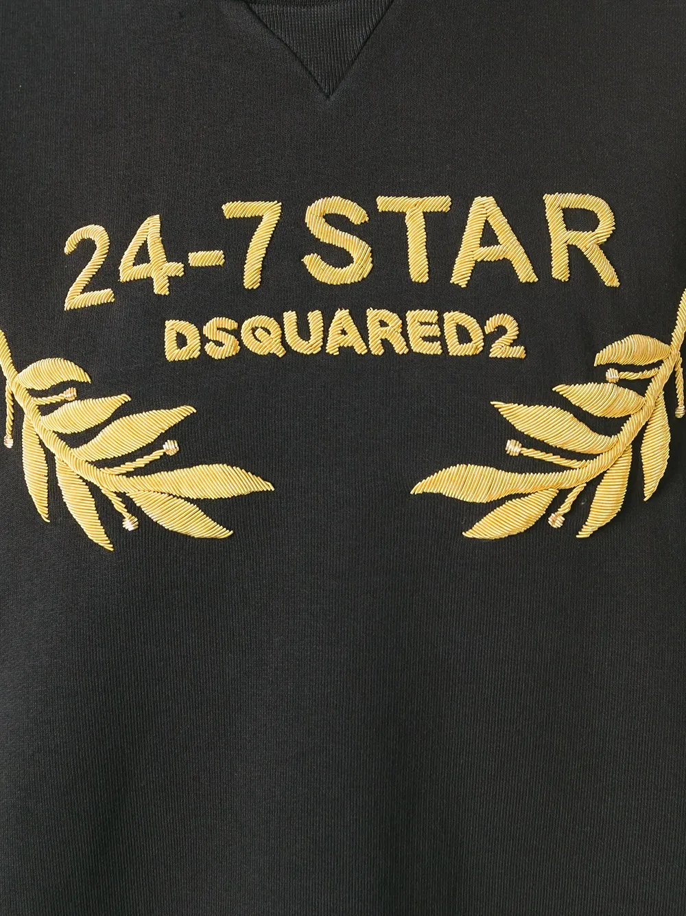 DSQUARED2 trui met geprint logo Zwart