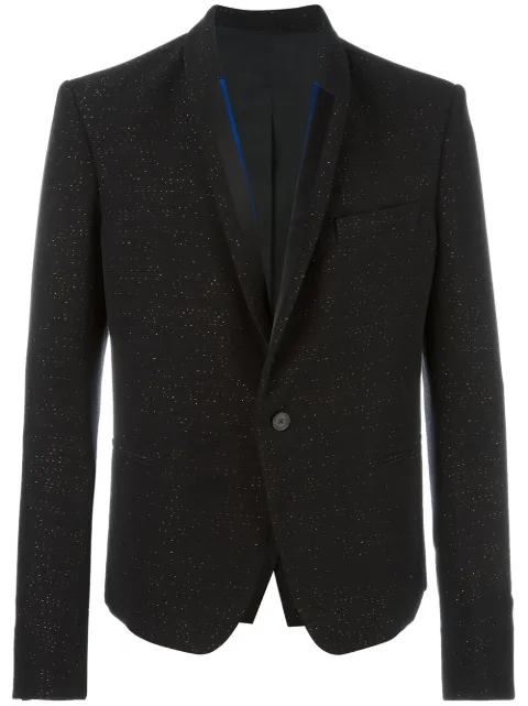Haider Ackermann glitter effect boxy blazer