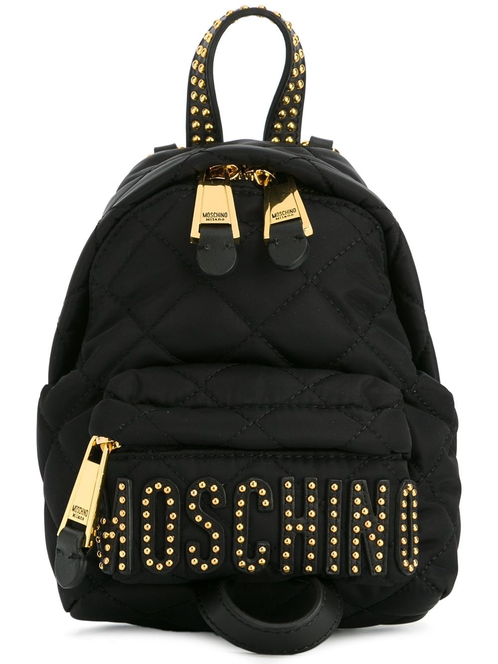 фото Moschino стеганый рюкзак