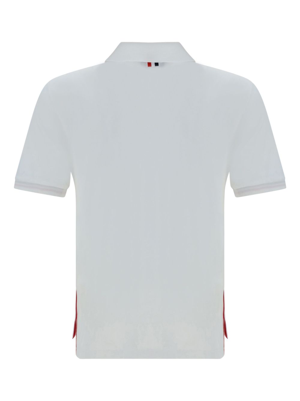 Thom Browne chest pocket polo shirt - White