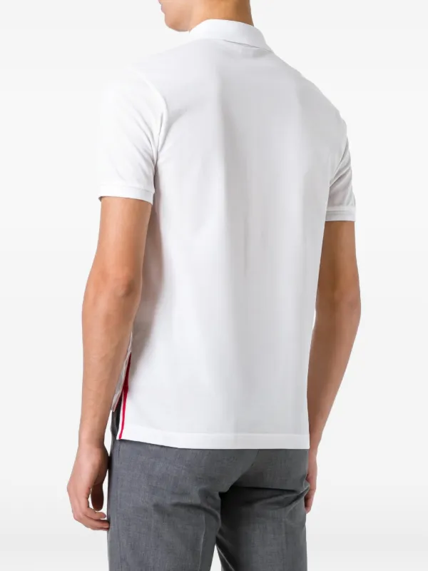 Thom Browne Pique Pocket Polo | White | FARFETCH