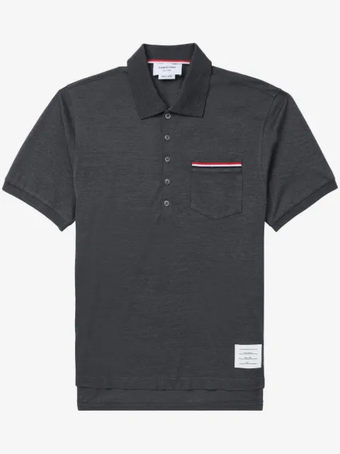 Thom Browne Pique Pocket Polo