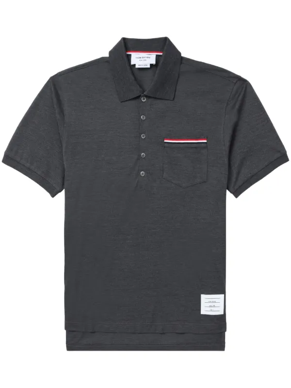 【関税込み】thom browne 'RWB' polo shirt Thom-Browne-Rwb-Polo-Shirt---