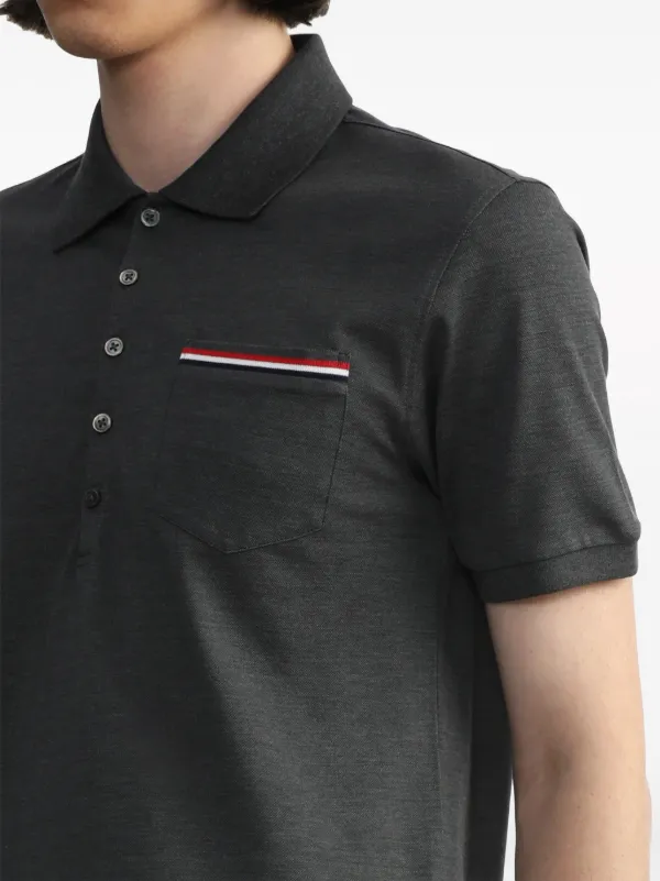 Tシャツ・カットソー THOM BROWNE SS24 'RWB' polo shirt (MJP193AJ0129 100) 1product-MJS252AJ0138035-Xms-