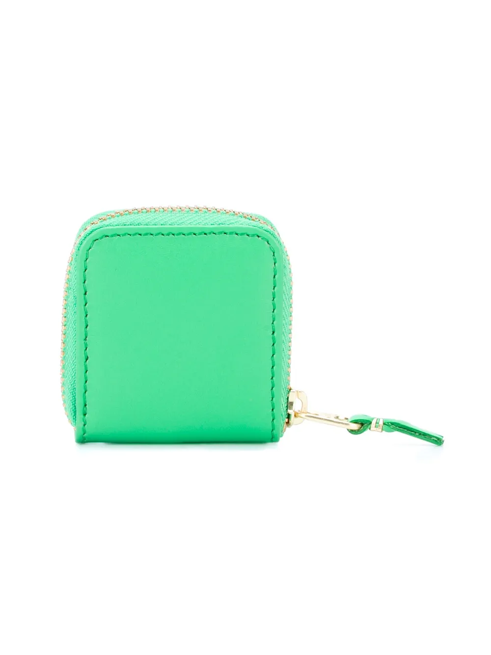 Comme Des Garçons Wallet zipped coin purse Groen