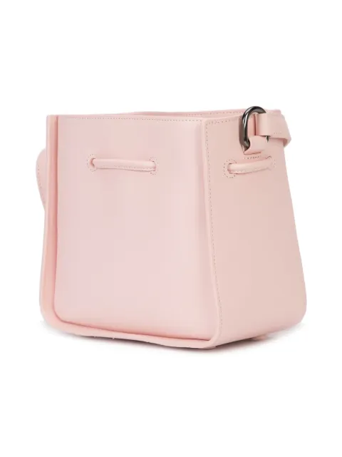 mini soleil leather shoulder bag