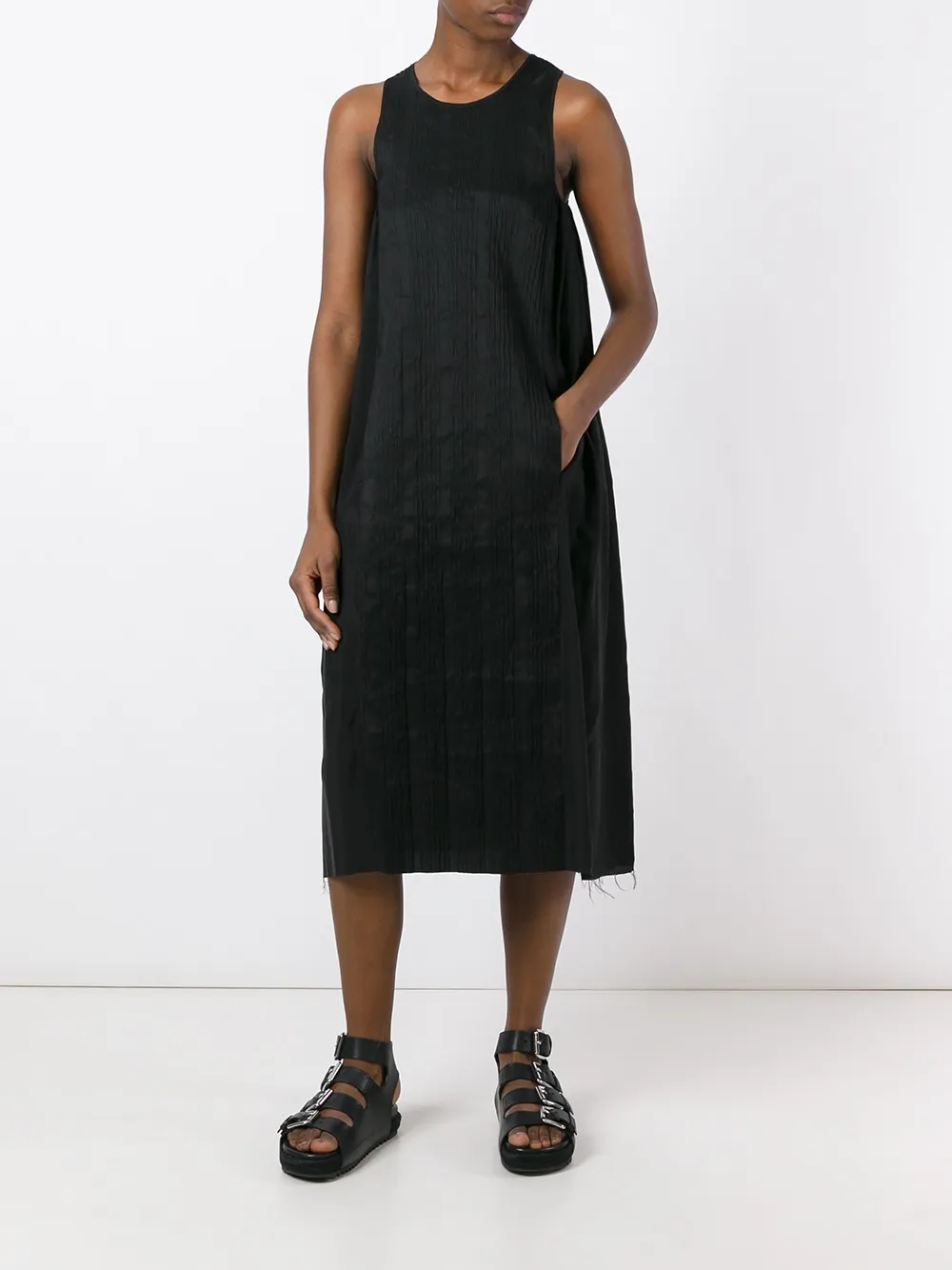 Uma Wang midi tank dress Zwart