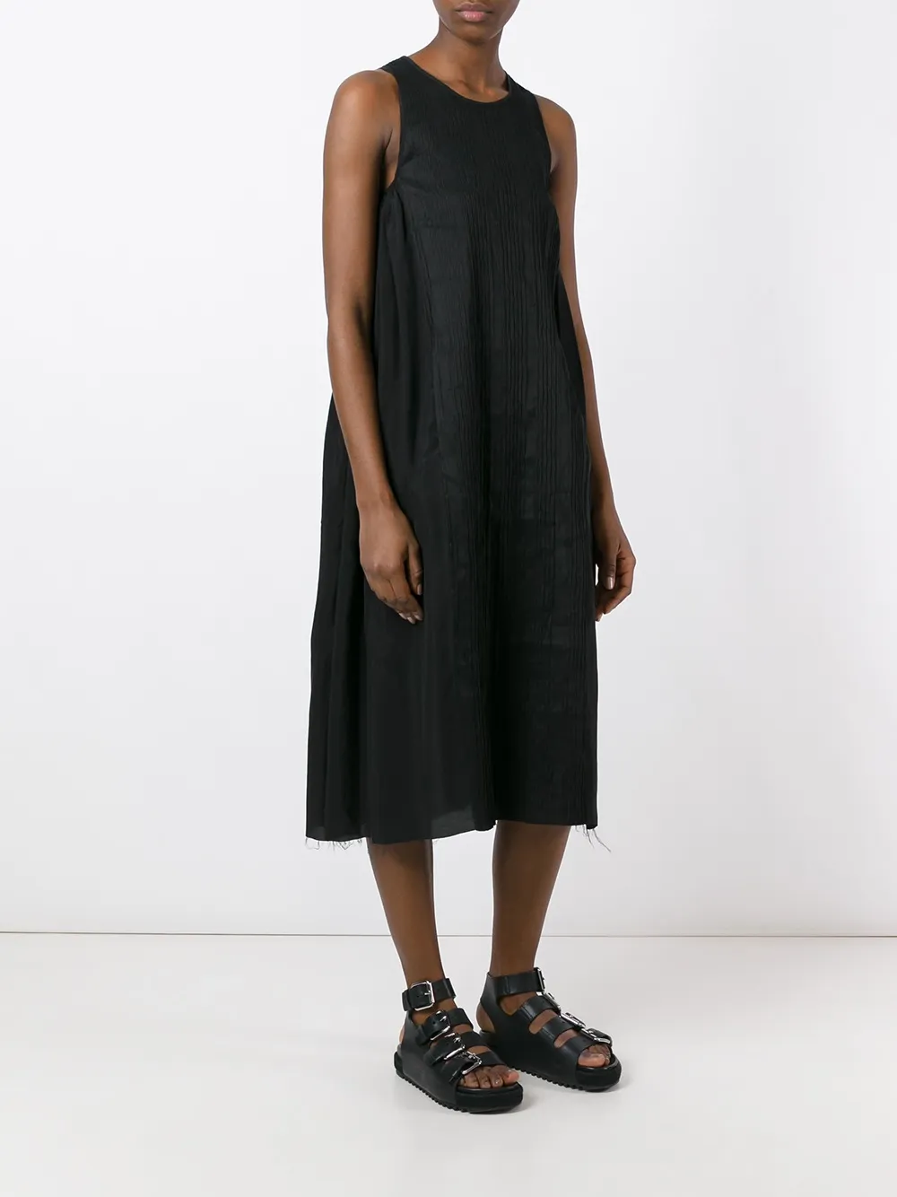 Uma Wang midi tank dress Zwart