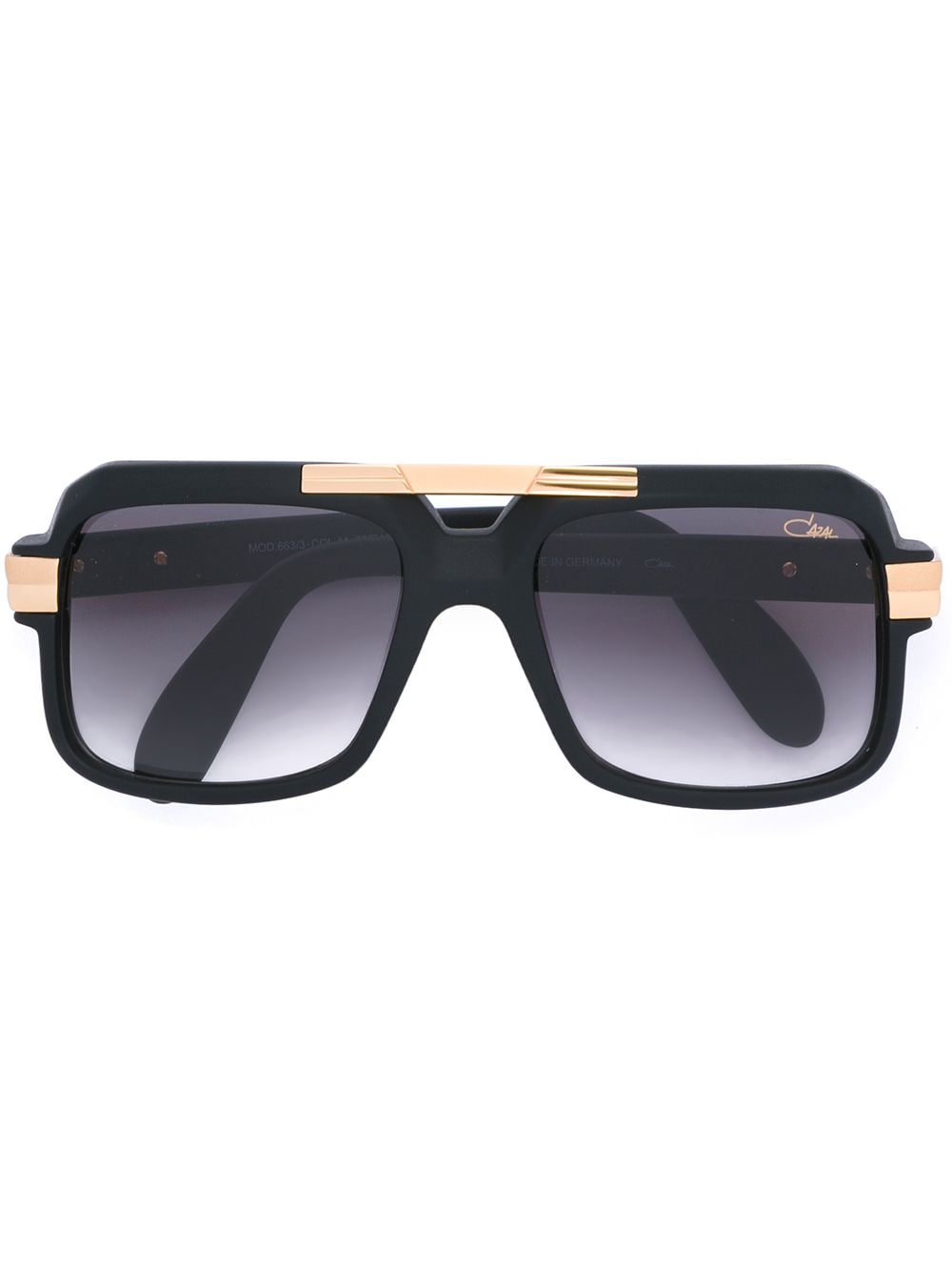 

Cazal lentes de sol oversize - Negro