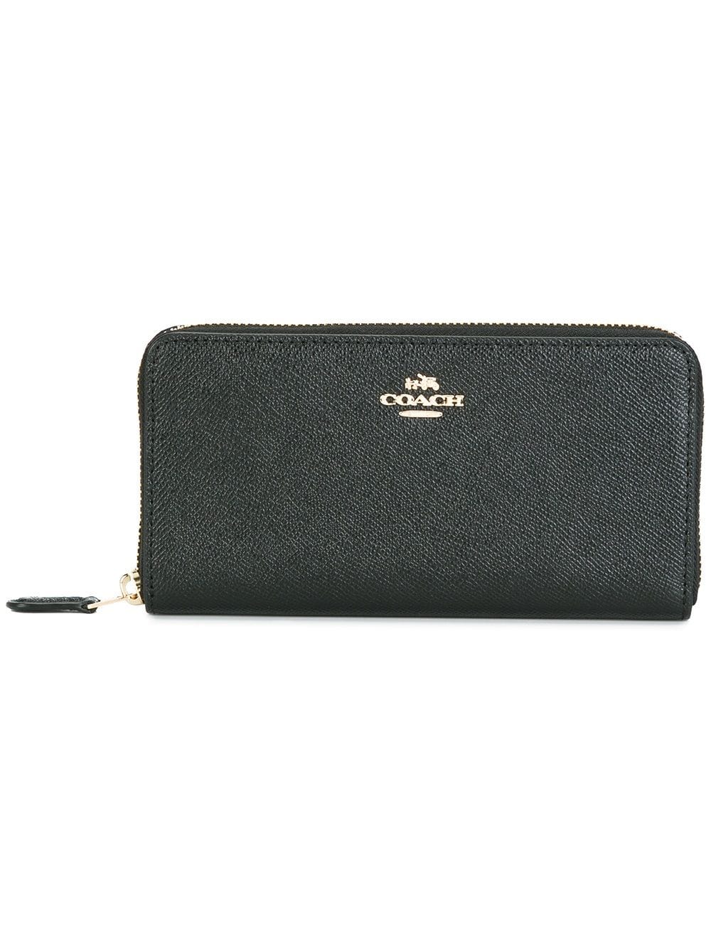 Shop Coach According zip wallet with Express Delivery - FARFETCH