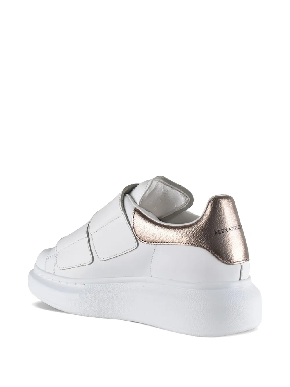 Alexander McQueen extended sole sneakers Wit