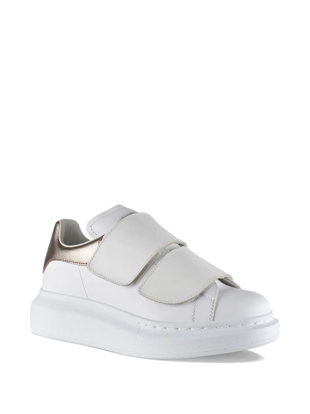 Alexander McQueen extended sole sneakers Wit