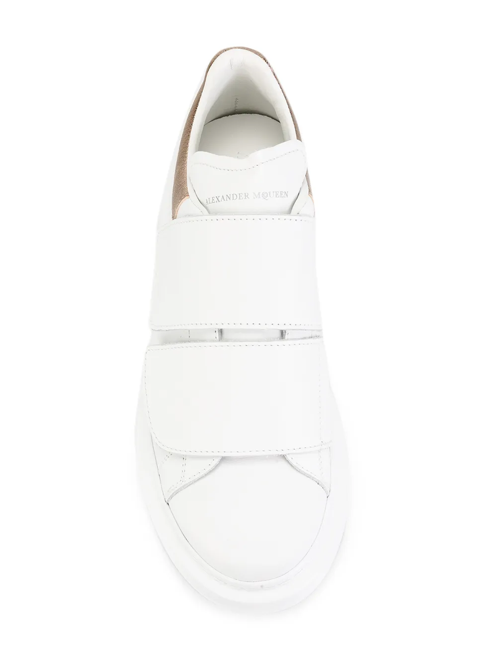 Alexander McQueen extended sole sneakers Wit