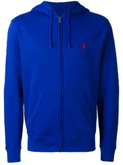 zipped hoodie