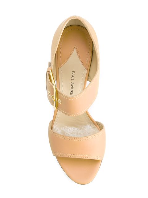 PAUL ANDREW BLONDE CEDAR SANDALS