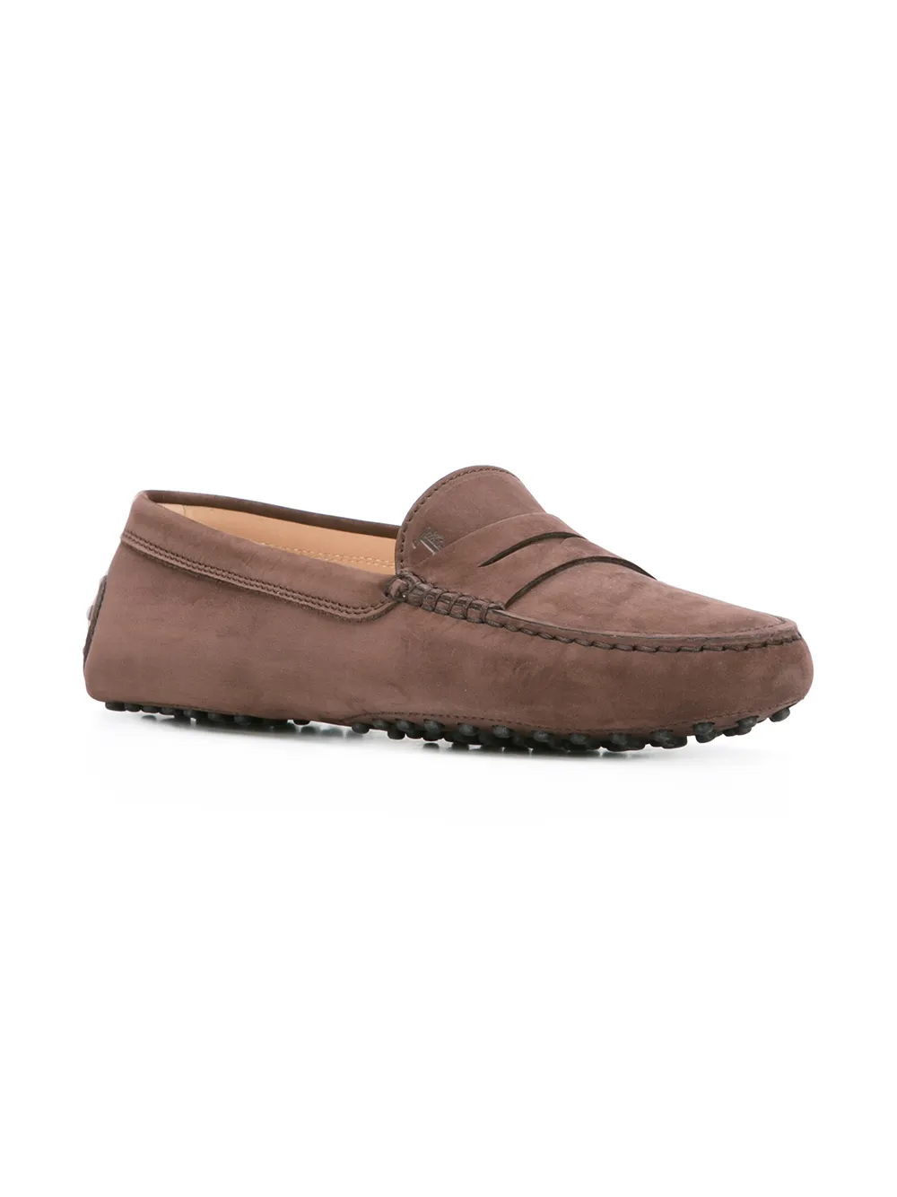 Tod's Classic Driving Shoes In Brown