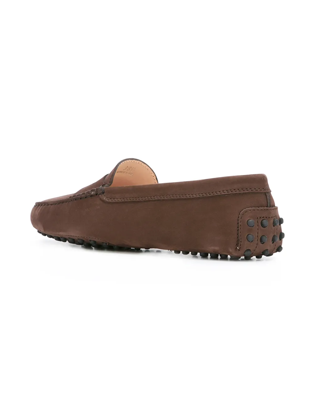 Tod's Classic Driving Shoes In Brown