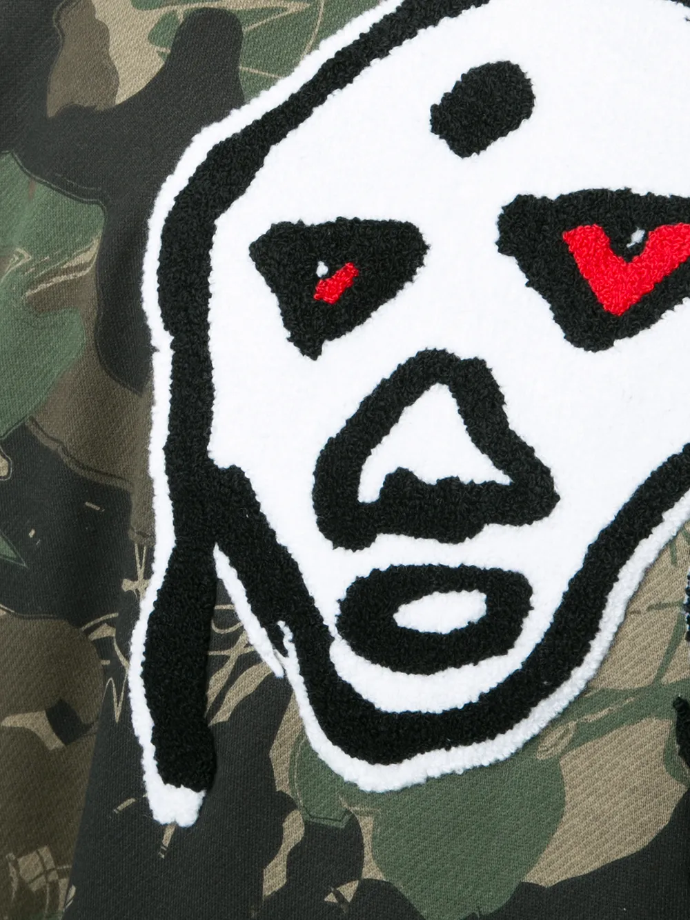 Camouflage Print Sweatshirt 