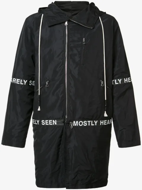 Mostly Heard Rarely Seen parka à capuche