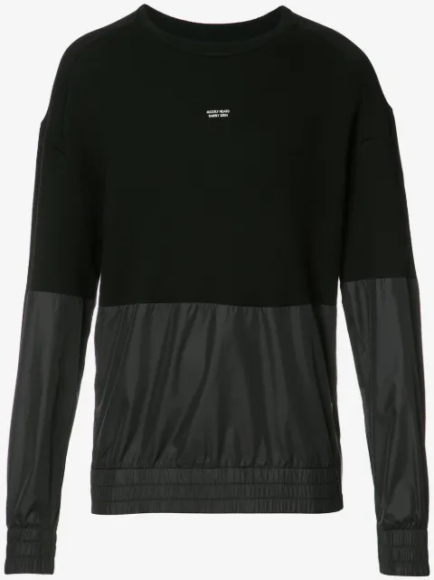 Mostly Heard Rarely Seen Sweatshirt in Colour-Block-Optik