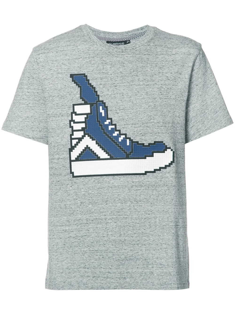 Mostly Heard Rarely Seen 8-Bit sneaker T-shirt - Grigio