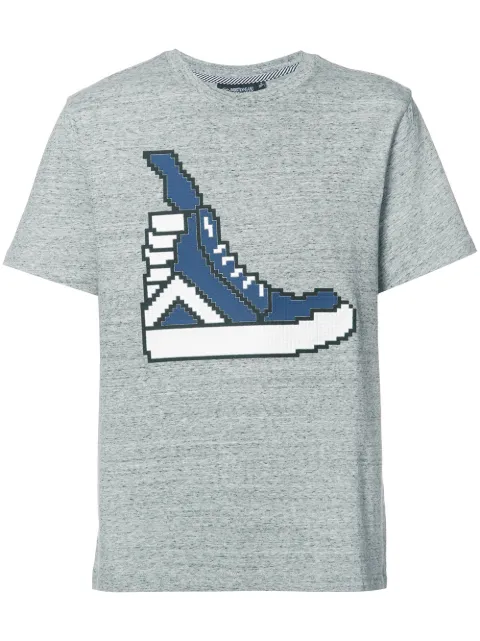Mostly Heard Rarely Seen 8-Bit t-shirt à basket imprimée