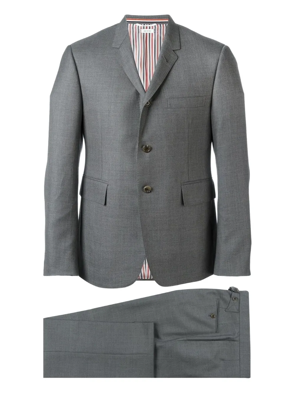 Thom Browne costume Super 120s en laine | gris | Image 1