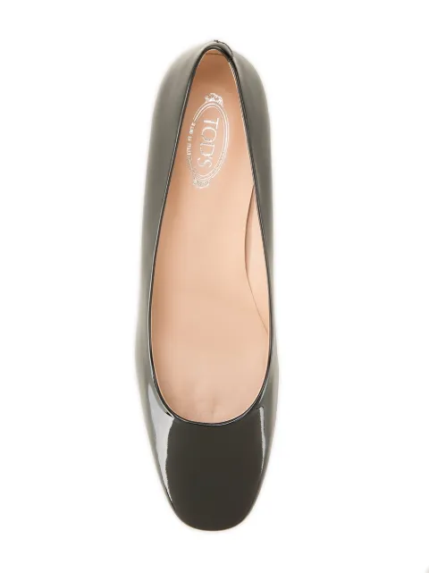 tod's patent leather pumps