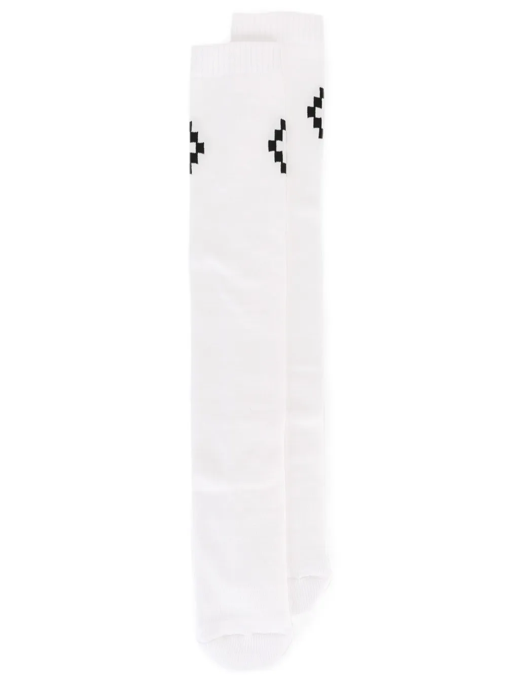 COUNTY OF MILAN Calzini con stampa - Bianco