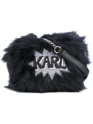 Karl Lagerfeld Fuzzi Cross Body Bag Farfetch Karl Lagerfeld Fuzzi Cross Body Bag