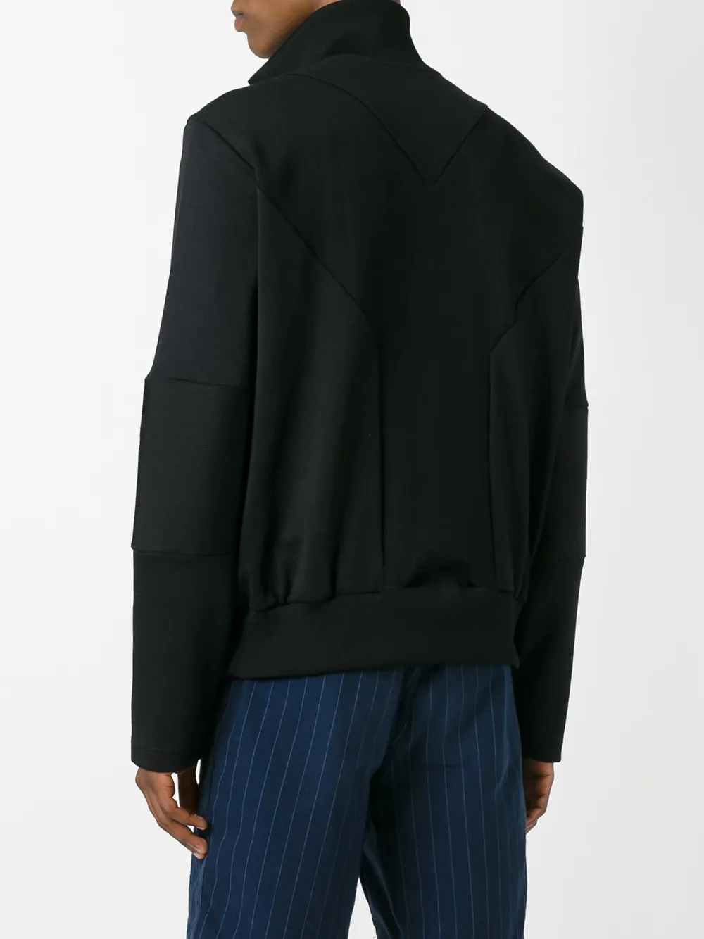 Y-3 high neck zipped sweatshirt Zwart