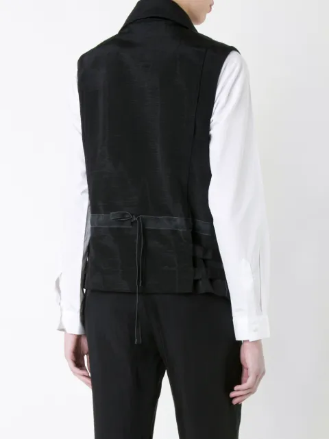 ANN DEMEULEMEESTER Forester sleeveless  jacket