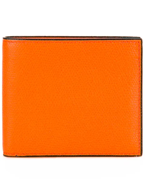 Valextra grained detail wallet 
