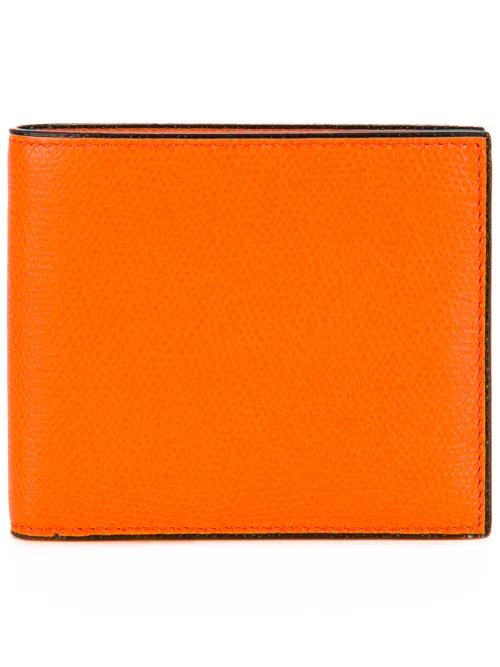 Portefeuille en cuir grainé - Valextra - Modalova