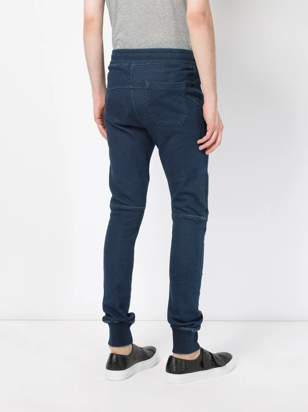 Balmain Biker sweatpants Blauw