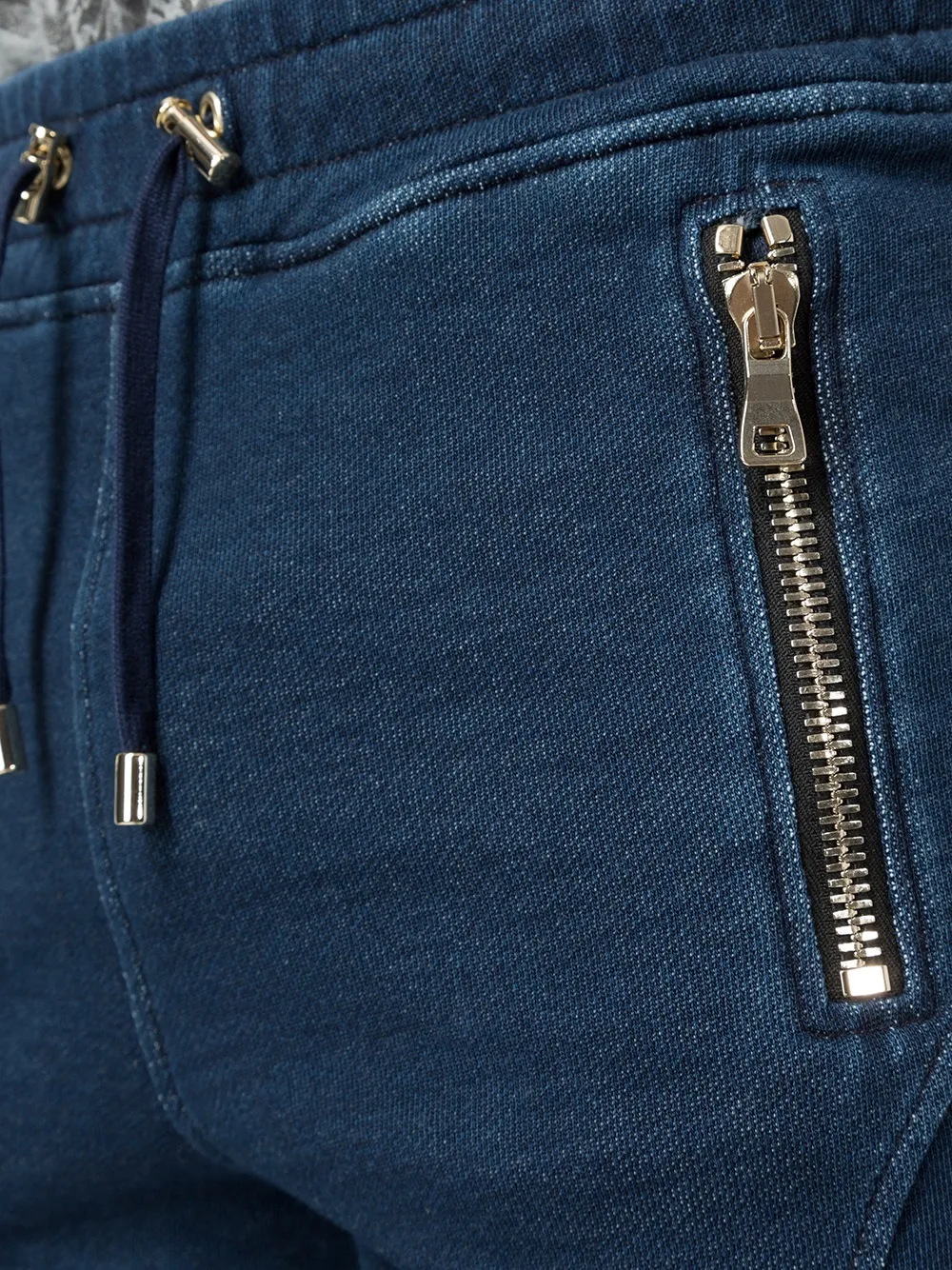 Balmain Biker sweatpants Blauw