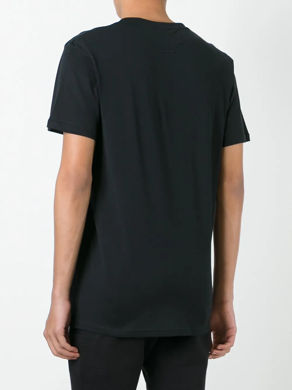 Balmain T-shirt met tie-dye print Zwart