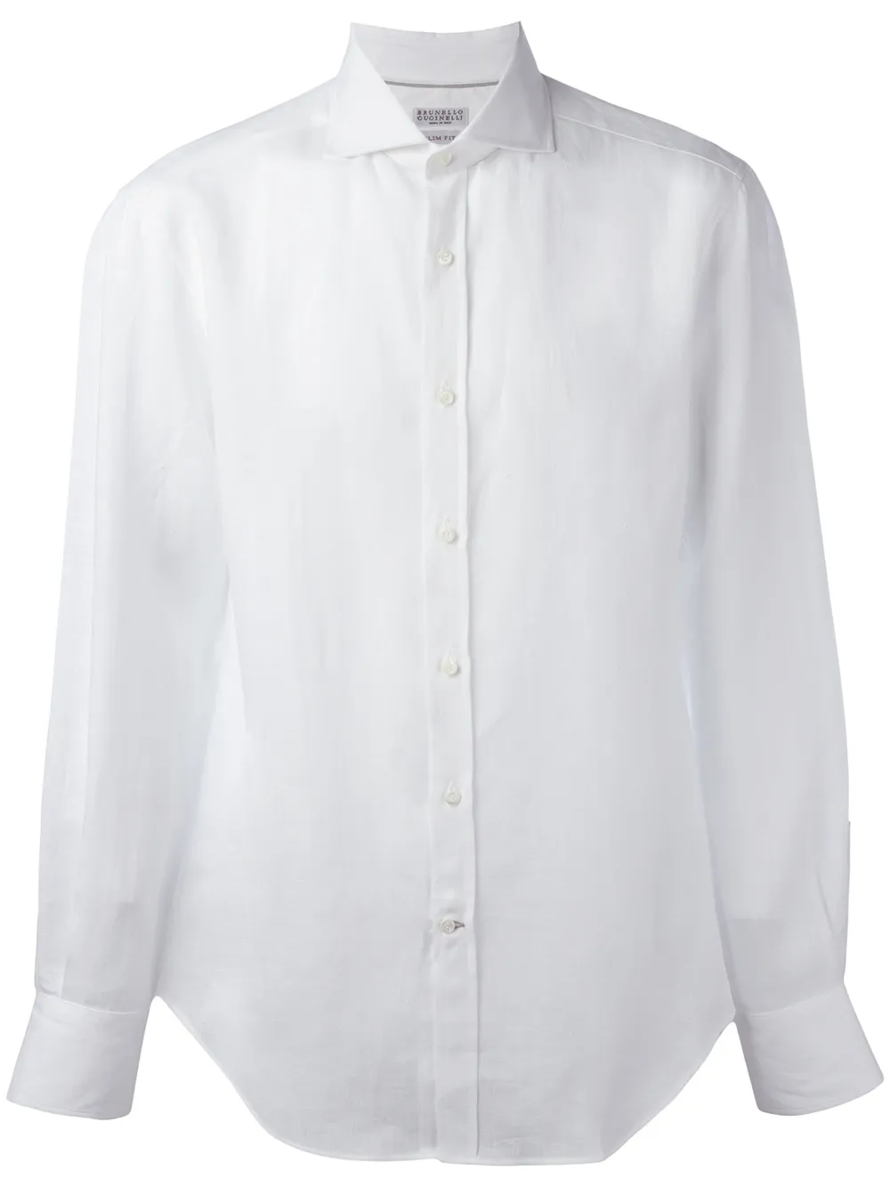 Brunello Cucinelli plain shirt | White | Image 1