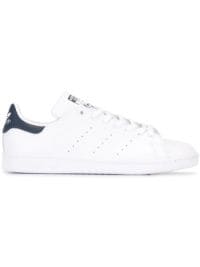 Adidas white \u0026 blue Stan Smith sneakers 