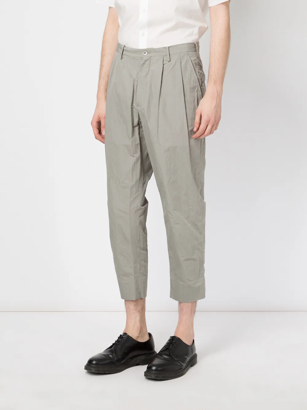 08Sircus cropped broek - Grijs
