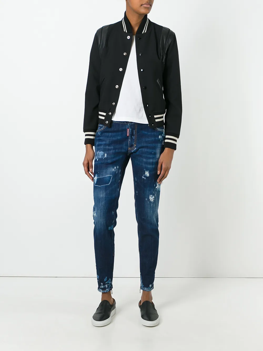 DSQUARED2 Super skinny jeans Blauw