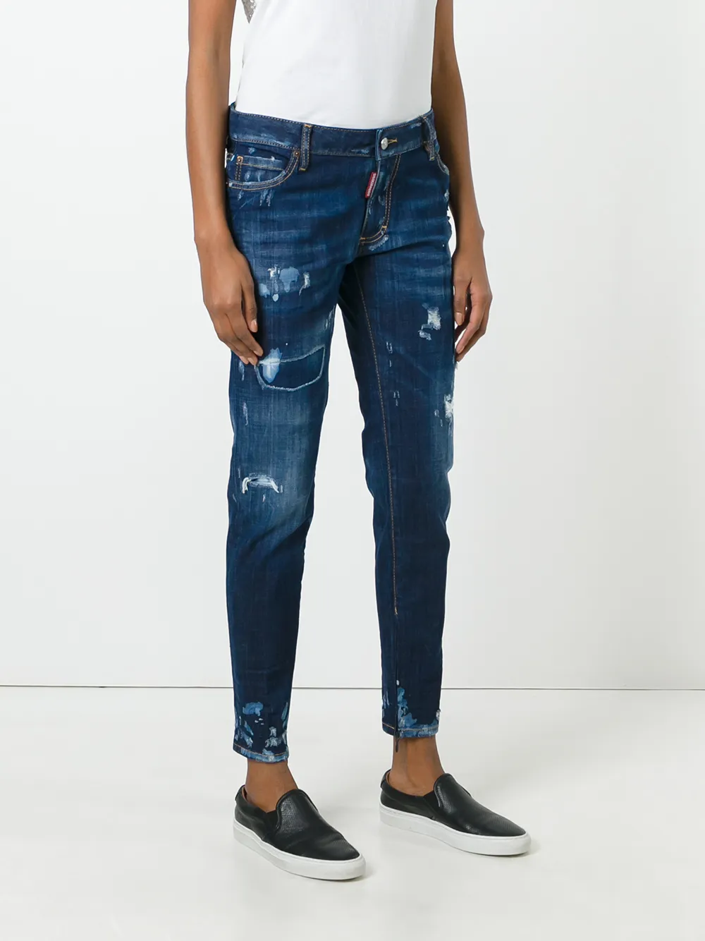 DSQUARED2 Super skinny jeans Blauw