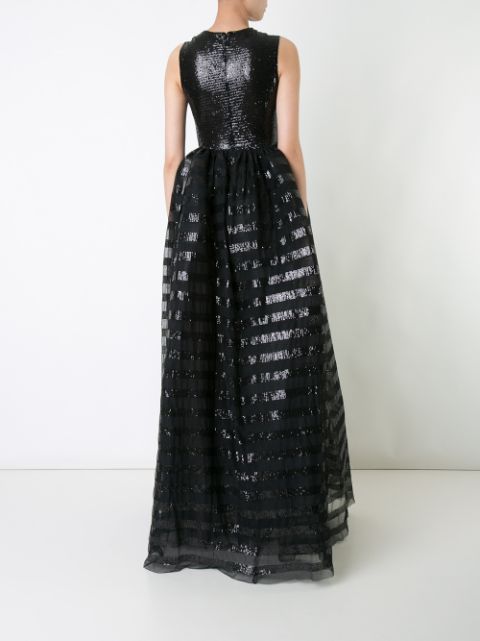 Huishan Zhang Sequined Gown $3,172 - Buy Online - Mobile Friendly, Fast ...