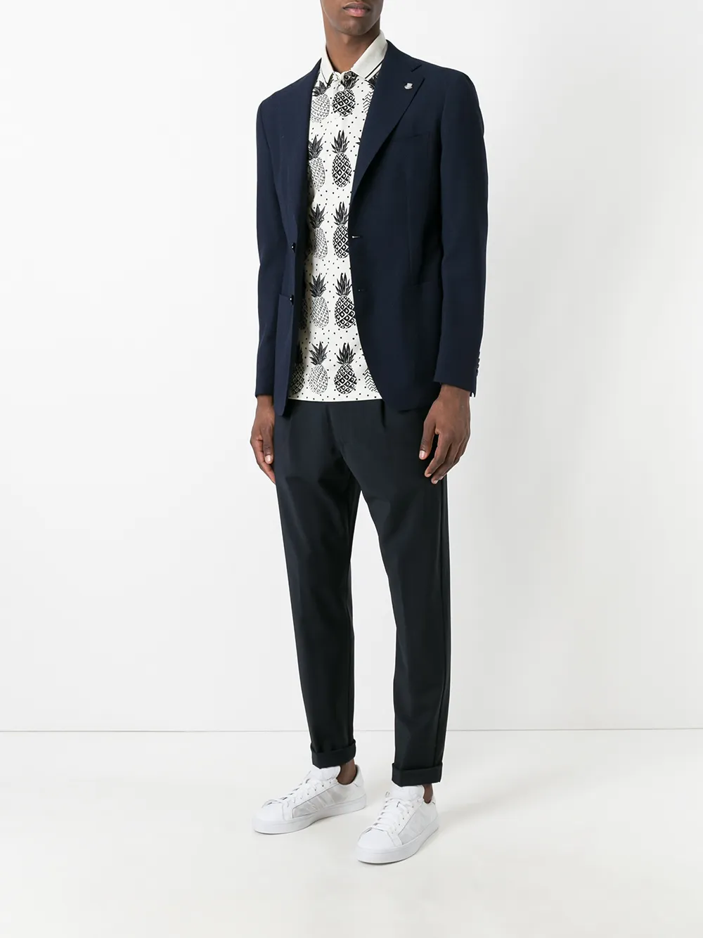 Tagliatore two-button blazer Blauw
