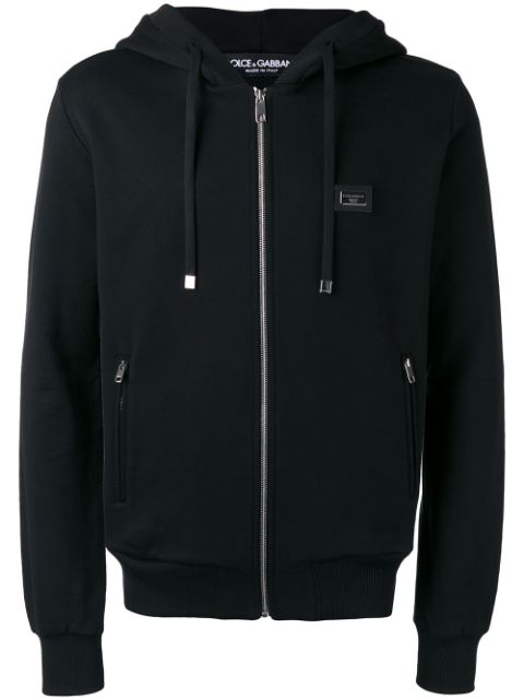 Dolce & Gabbana drawstring zip hoodie