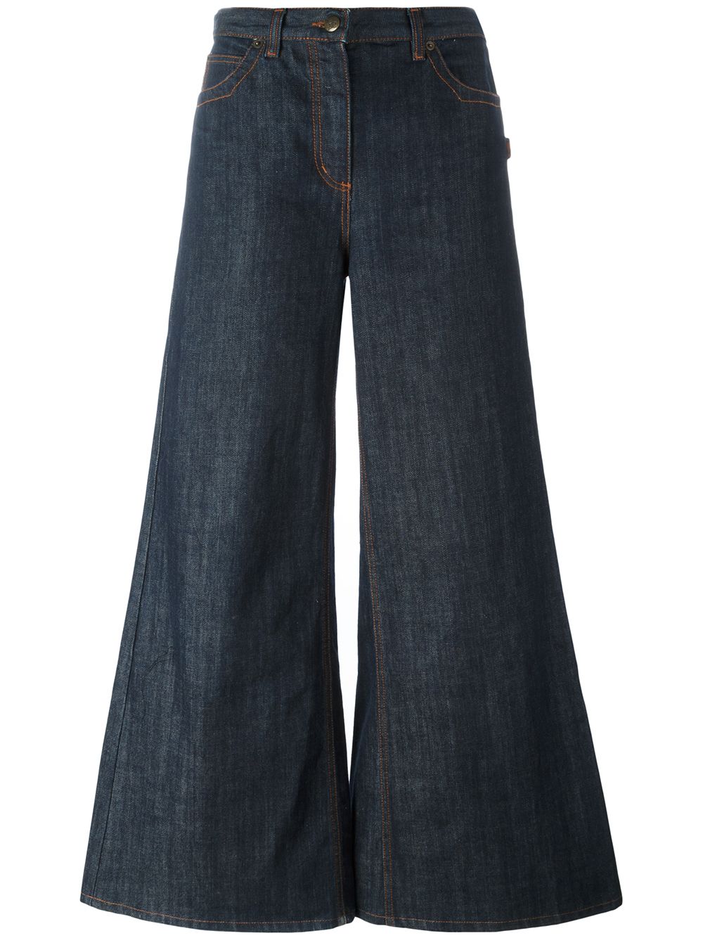 wide flare jeans